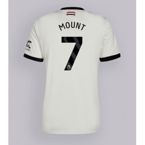 Manchester United Mason Mount #7 Replika Tredjetrøje 2024-25 Kortærmet